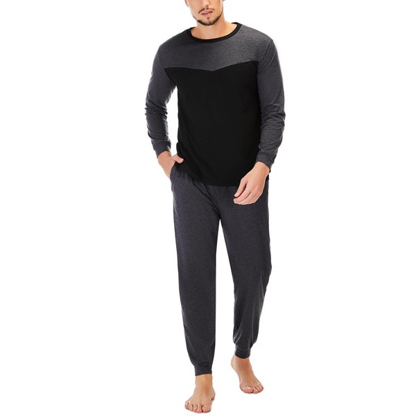 Marvmys Men's Pyjamas Sets Men's Lounge Pants Men's Loungewear Set