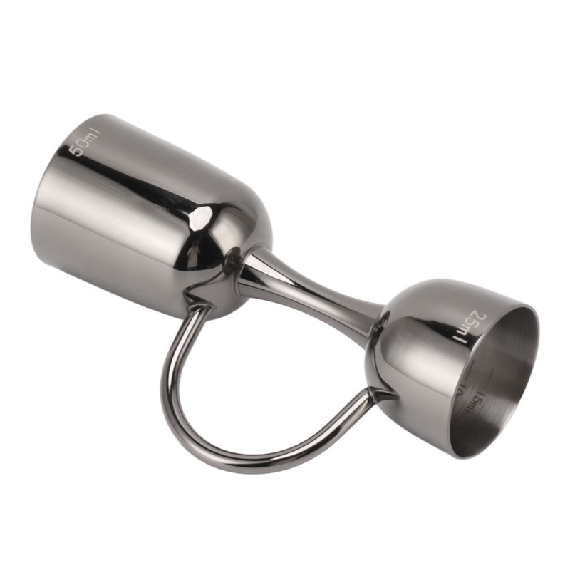 Double Sided Cocktail Bell Jigger Stainless Steel Dual End Wine