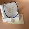 TClaudia Plata 925 Collares para Mujer con Dije Nudo de