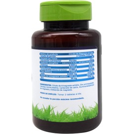 Vidanat Citrato De Magnesio Con Zinc 60 Tabletas