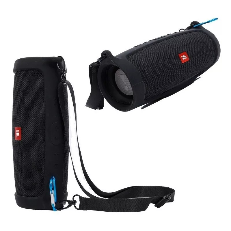 Estuchelandia Funda Skin Silicon Gancho Y Correa Para Bocina Jbl
