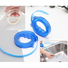 Drain hair removal rod Stick 1. Blue 8ea