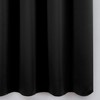 LEMOMO Blackout Curtains 52 x 84 inch Black Curtains Set