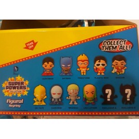 Super Power Collection Lot of 4 Blind Bags Figural Keyring 3D