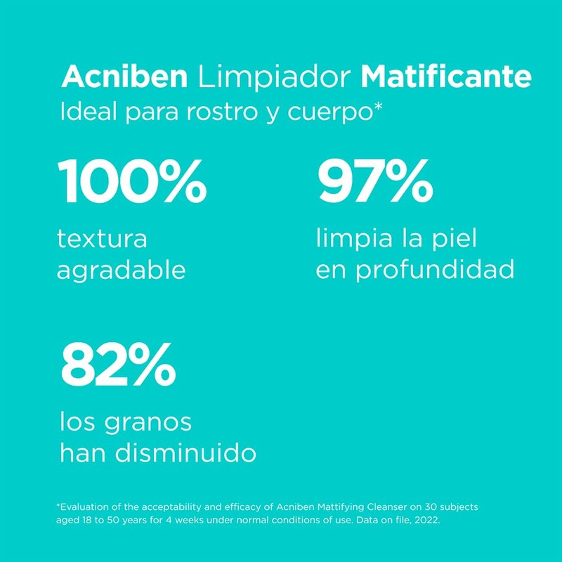 ISDIN Acniben Gel Limpiador - 200ml, 1 unidad, 1