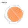 sourcing map 4pcs Beeswax Thread Conditioners Thread Wax Block with