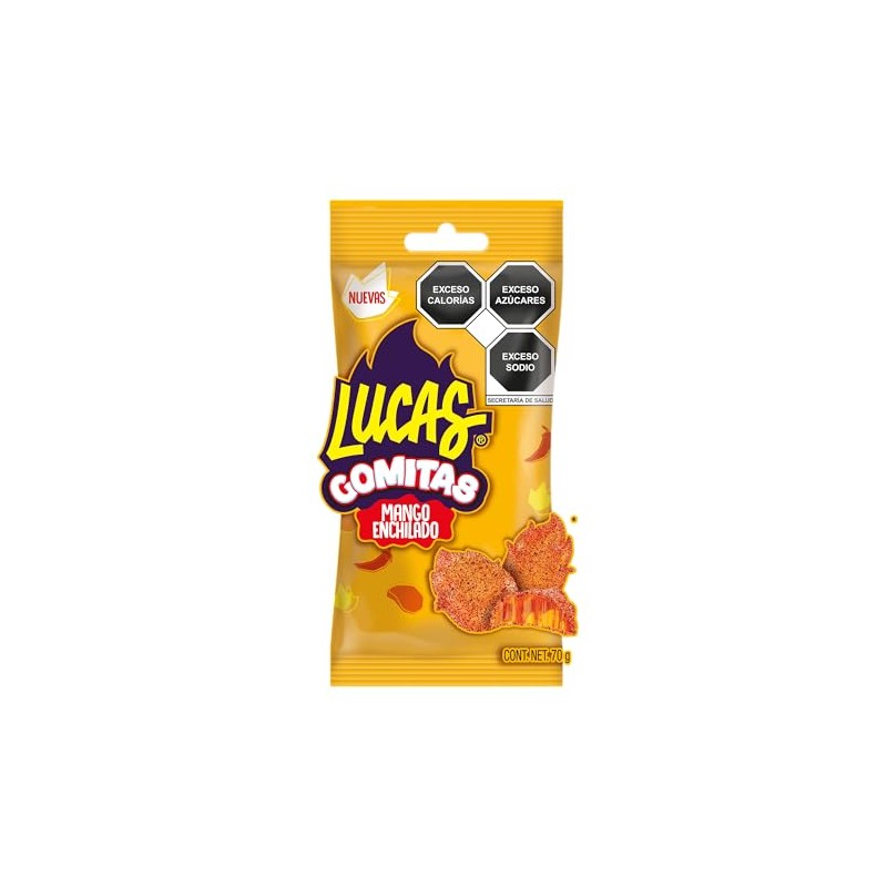Lucas gomitas sabor mango enchilado 130g