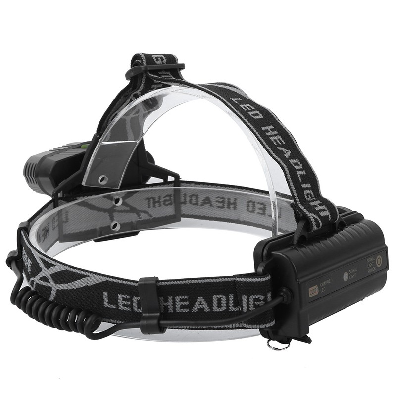 USB Charging T6 Headlamp Waterproof Head Light Lamp Torches Flashlight