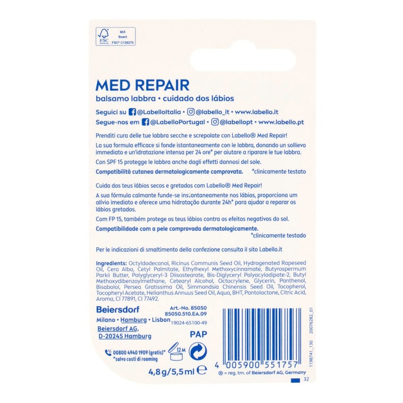 Med Repair Lip Balm SPF 15