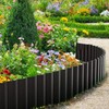 Corrugated Metal Landscape Edging,6 Inch x 20FT Sturdy Steel Garden