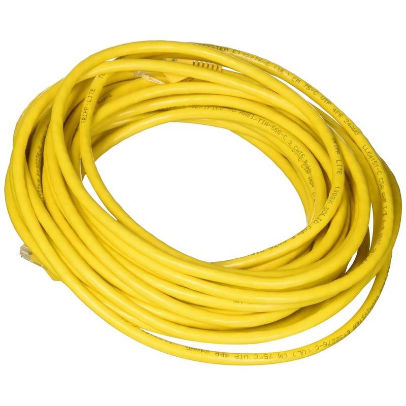 Tripp-Lite Cat6 N201-035-YW - Cable Conexión de Red Ethernet sin