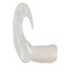 Berkley Gulp! Alive! Jigging Grub Pearl White, 1.5"