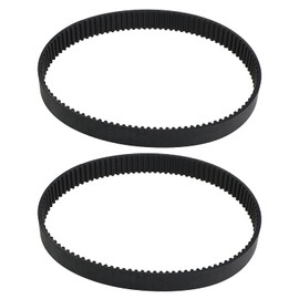 The Lord of the Tools 2x Mower Drive Belt Rubber Black 3mm Pitch 13mm Width 103 Toothed 309mm Circumference Closed Loop Timing Belt Compatible with MacAllister MGTP1000 Lawnmower