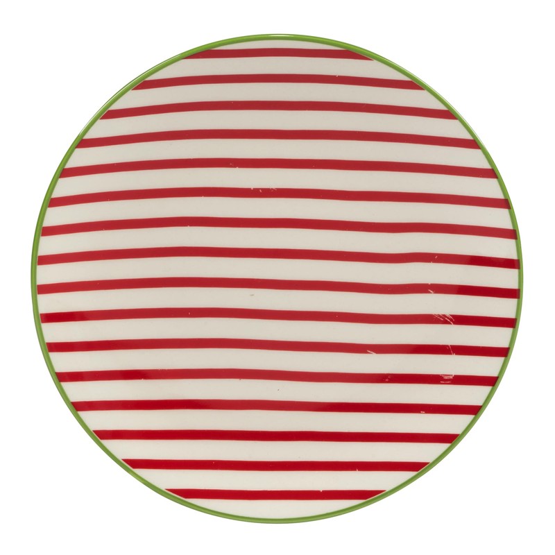 Certified International Holiday Fun 6" Luncheon/Canape Plates, Assorted Designs, Multicolor,