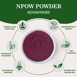 NPOW Resveratrol, Pure Grape Skin Powder