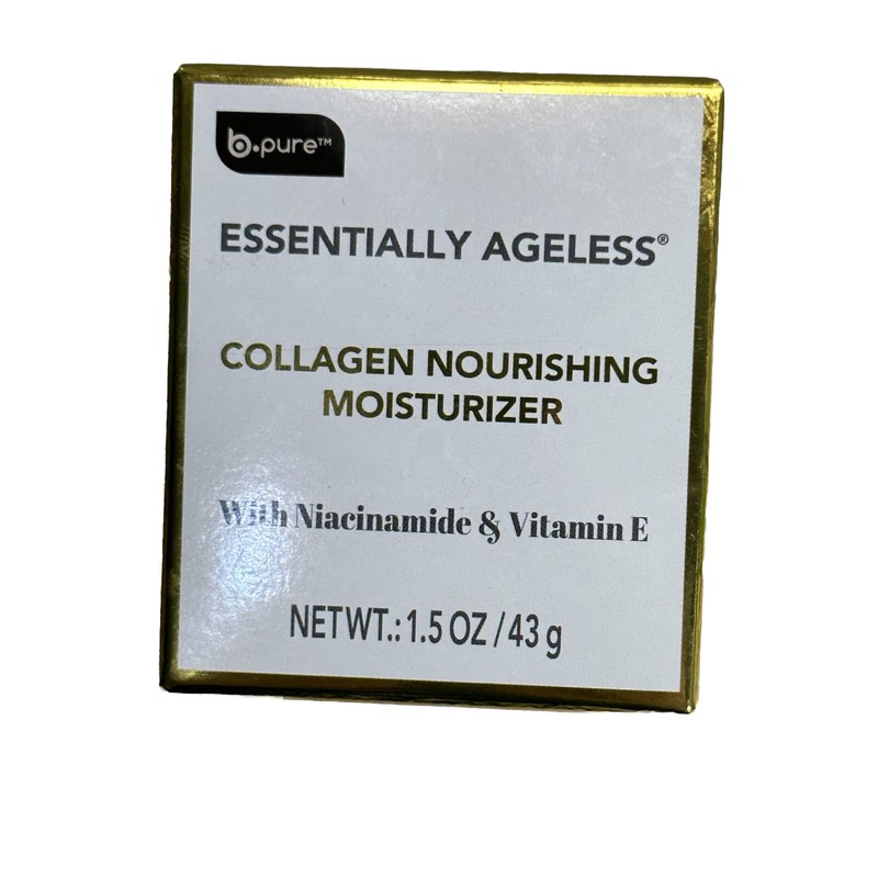 b.pure Essentially Ageless Collagen Nourishing Moisturizer 1.5 oz.