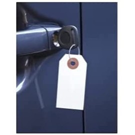 Slip-N-Grip FB-P9833-13 Paper Key Tags with Metal Rings 1000 Key Tags and Metal Rings/Box