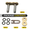 Qurbuns 4 PCS 520HV 520 Chain Master Link, Heavy Duty