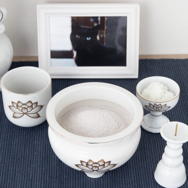 CATEGORY: Buddhist Ritual Implements God Hardware 仏壇 Incense Burner Ash