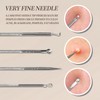 Teenitor 9 Pcs Professional Blackhead Tweezers and Pimple Popper Tool