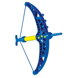 Günther Flugspiele 1545 - Pfeil und Bogen Bulls Eye, ca. 26 x 29 cm, Bogen mit 3 Dartpfeilen aus weichem Schaumstoff, für Kinder ab 4 Jahren, inkl. Zielscheibe zum Ausschneiden