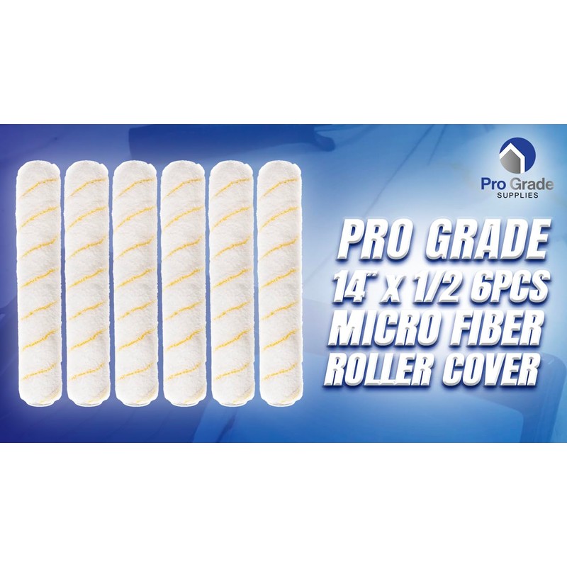 Pro Grade - Paint Roller Covers - 1/2 X 14
