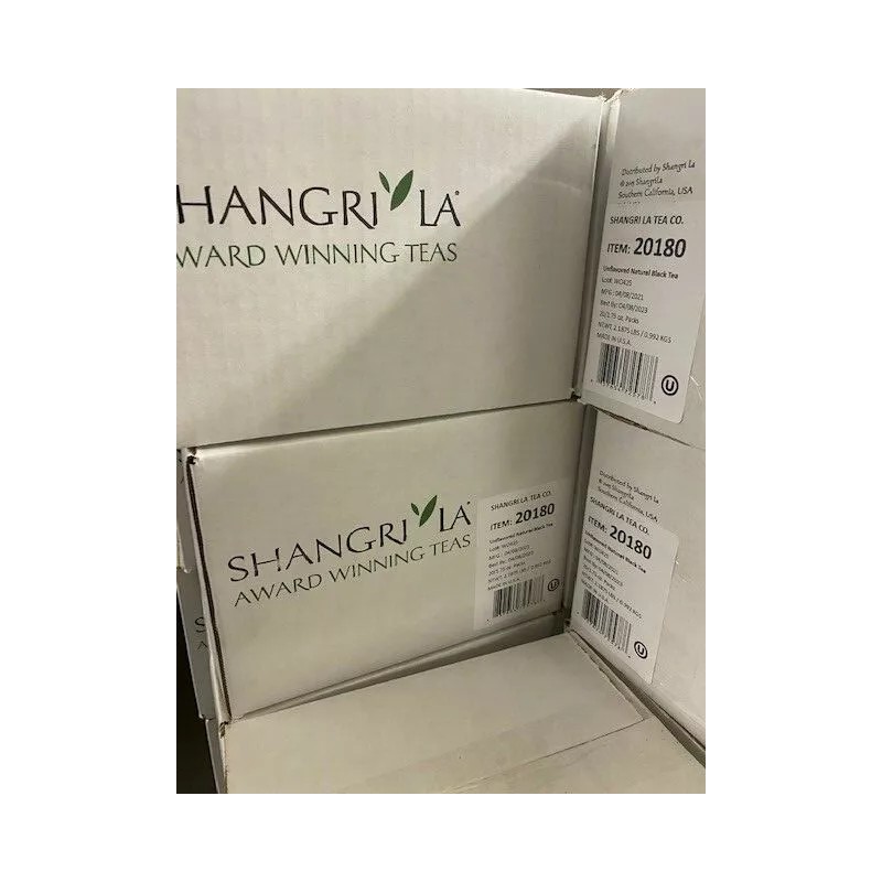 SHANGRI-LA Iced tea. Natural black, fresh brewed, iced tea