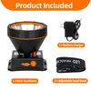 Hunting friends Superbright LED Rechargeable Headlamp,High Power Camping Light 2