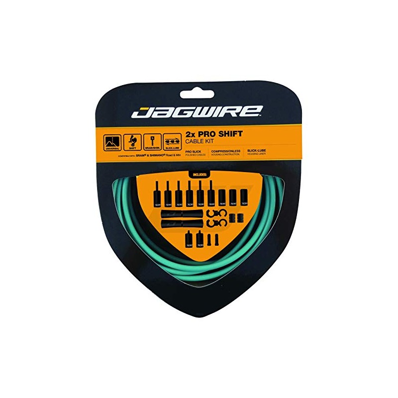 Jagwire Pck508 Kabel-und Ummantelungsset, Bianchi Celeste, 均码