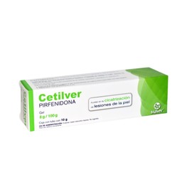 Cetilver (Pirfenidona) Gel 5 Cajas con 10 gramos | Maver Laboratorios | Tratamiento Antifibrótico para Cicatrices, Quemaduras y Fibrosis Cutánea | Uso Tópico