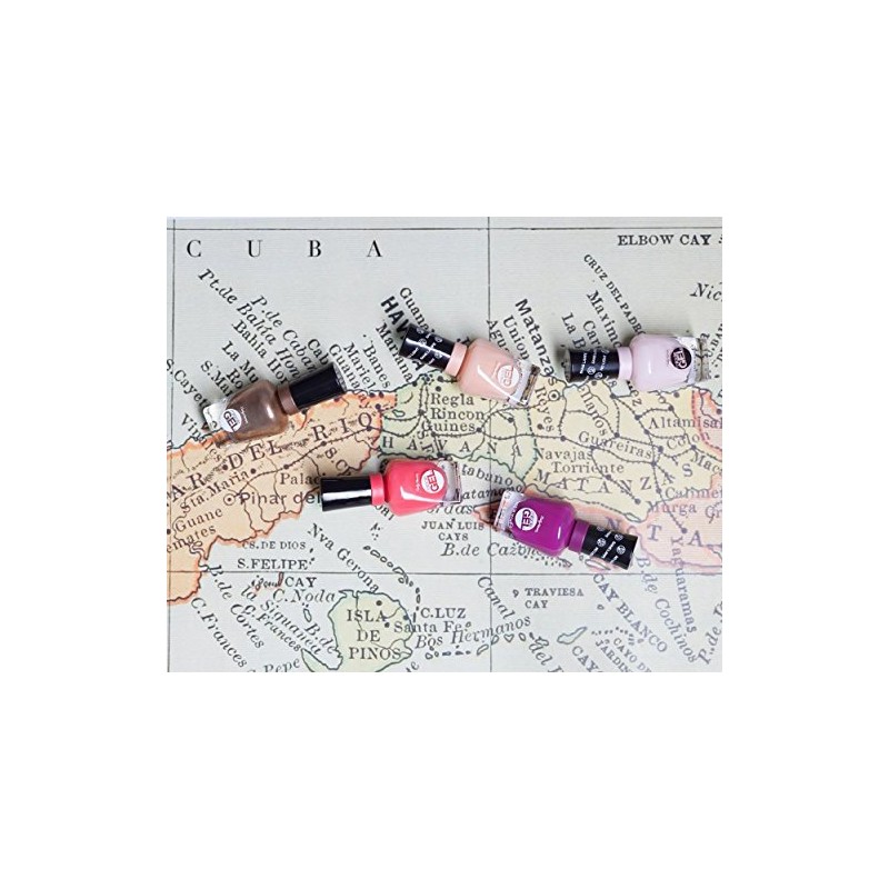 Sally Hansen Nail Polish Miracle Gel Colour Black Cuba Craze
