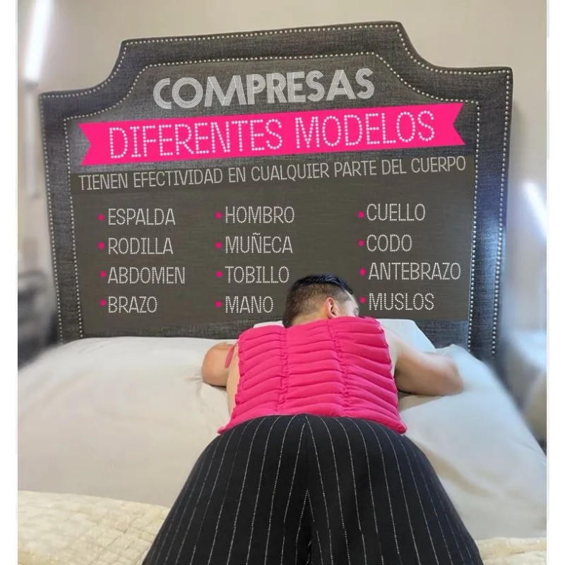 Compresa De Semillas Con Aroma-cojín Terapéutico Grande