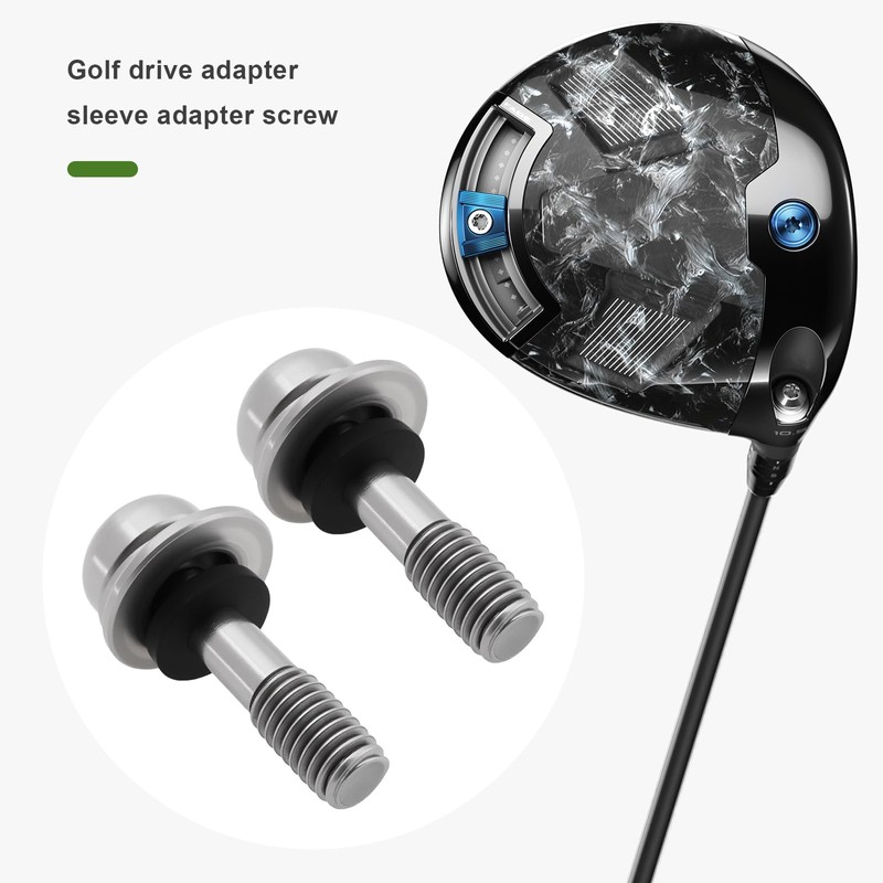 LT Easiyl 4pcs Golf Driver Sleeve Adapter Screws M5 Compatible