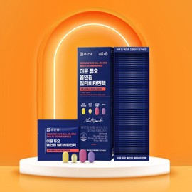 Chong Kun Dang Immune Duo All-in-One Multivitamin Pack 1 Box Customized Comprehensive Nutritional Supplement / 종근당 이뮨듀오 올인원 멀티비타민팩 1박스 맞춤 종합영양제