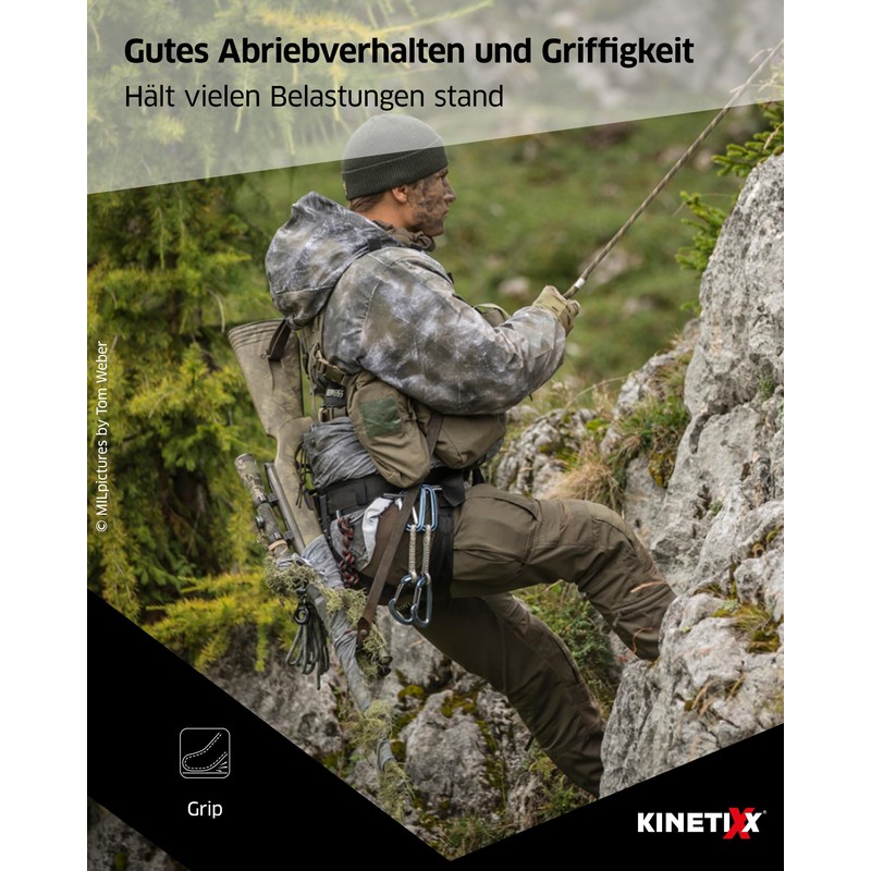 KinetiXx X-Viper Waterproof Gloves for Police, Military and Security Services