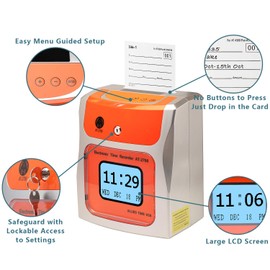 Touch Free Small Business Time Clock AT-2700