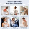 Neck Brace with Detachable Support Strips, Adjustable Neck Support