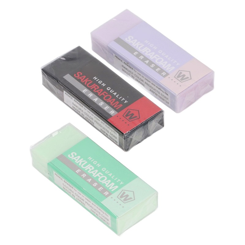 5 Pcs Art Eraser Strong Cleaning Ability Colored Eraser for