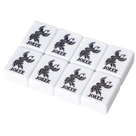 8 Pieces of Joker Tiles 004 (1.2", Tiles Only) Suit for Standard Sized American Mahjong Tile Set, Mahjong Game Set, Mah-jongg Sets