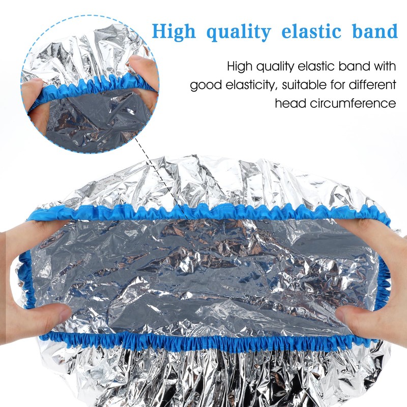 2 Pcs Heat Cap for Deep Conditioning Hair Cap for
