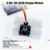 5 Pcs 0.96 Inch OLED I2C IIC Display Module, AYWHP