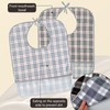 Vegena Bibs for Adults, Pack of 4, Waterproof Bib for