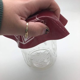 Andreas Silicone JO-LLTeacher Non-Slip 6.25" Jar Opener, Easy Lid Opener, Made with Silicone and Fabric, Dishwasher Safe, Garlic Peeler, Teacher Life, 6.25 inch