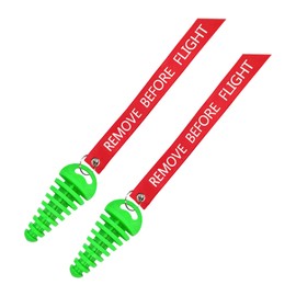 MUQIDA 2 PCS Muffler Exhaust Wash Plug, 0.6"-1.5" Motorcycle Exhaust Tail Pipe Washing Plug with Streamer, Rubber Silencer Wash Protector for 2 Stroke Motorcycle Dirt Bike ATV (Green)