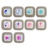 Limited ILMILY FriXion Stamp [Book] Cute SPIL15S-01EM