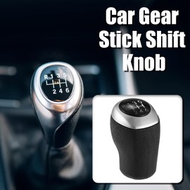X AUTOHAUX Car Manual Gear Shift Knob 6 Speed for Hyundai Elantra - 1 Pcs Black