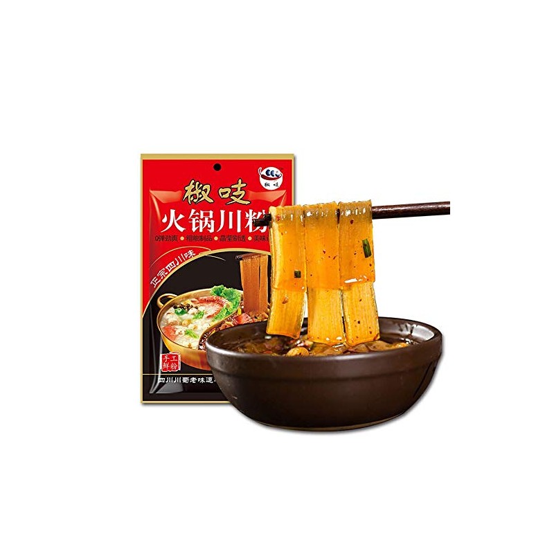 HelenOu666 Sichuan Specialty Hotpot Potato Wide Noodles Kuan Fen Tiao
