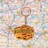 Vagabond Heart Nashville Keychain - Nashville Tennessee Souvenir Keyfob -