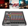 DNYSYSJ 8 Channels Sound Mixing Console Live Studio Audio Mixer