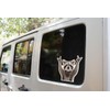 Rocking Raccoon Sticker/Decal